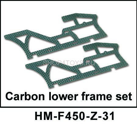 Карбоновая нижняя рама Walkera - HM-F450-Z-31 Карбоновая нижняя рама Walkera - HM-F450-Z-31