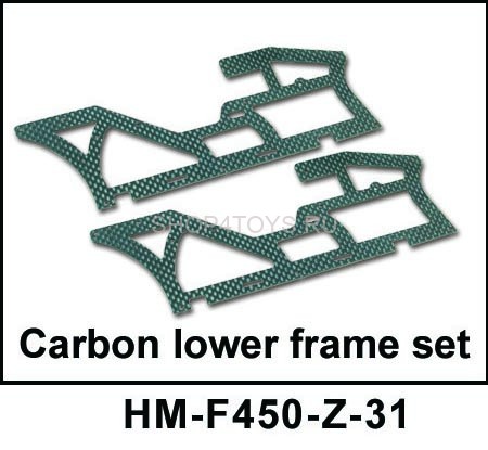 Карбоновая нижняя рама Walkera - HM-F450-Z-31 Карбоновая нижняя рама Walkera - HM-F450-Z-31