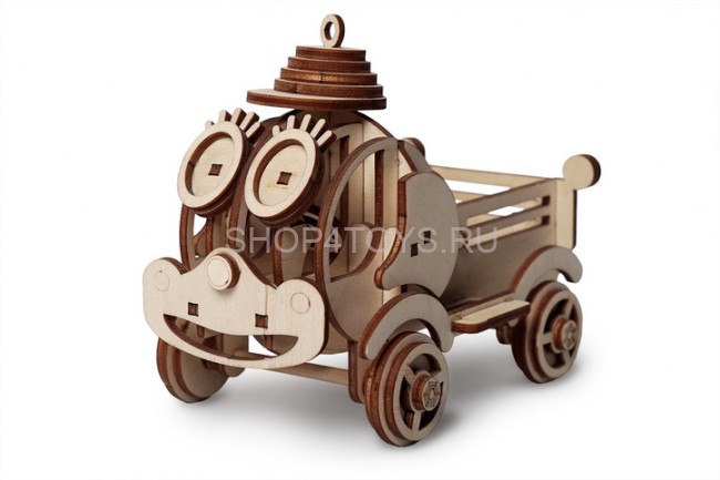 Деревянный конструктор Lemmo Грузовик "Степа" - 00-58 Деревянный конструктор Lemmo Грузовик "Степа" - 00-58