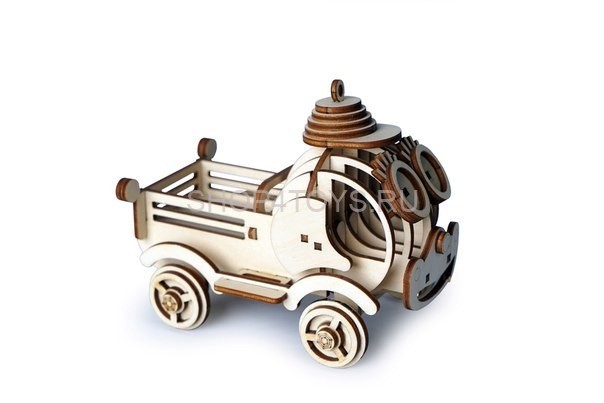 Деревянный конструктор Lemmo Грузовик "Степа" - 00-58 Деревянный конструктор Lemmo Грузовик "Степа" - 00-58