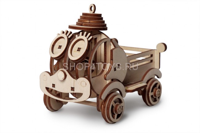 Деревянный конструктор Lemmo Грузовик "Степа" - 00-58 Деревянный конструктор Lemmo Грузовик "Степа" - 00-58