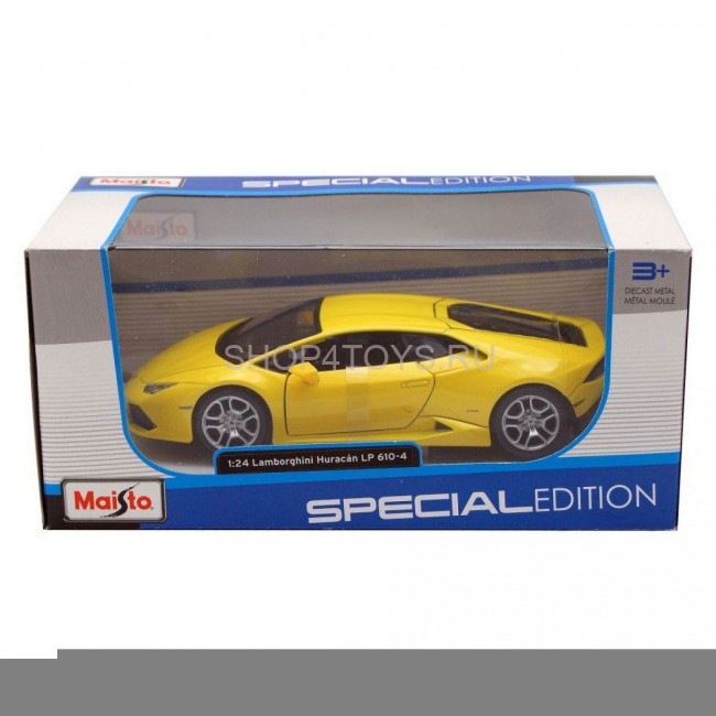 Металлическая модель Maisto Lamborghini Huracan LP 610-4 1:24 - 31900 Металлическая модель Maisto Lamborghini Huracan LP 610-4 1:24 - 31900