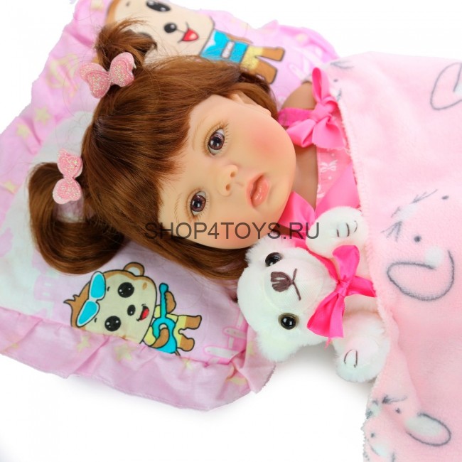 Реборн силиконовая девочка Алёна Реборн силиконовая девочка Алёна