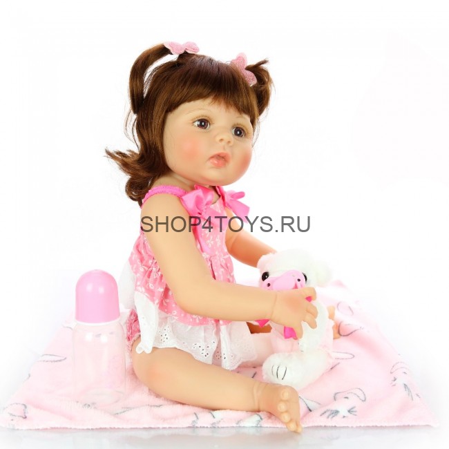 Реборн силиконовая девочка Алёна Реборн силиконовая девочка Алёна