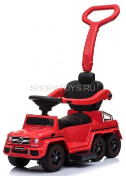 Каталка Mercedes-Benz G63 AMG 6x6 - Red - SXZ1838 Каталка Mercedes-Benz G63 AMG 6x6 - Red - SXZ1838 - это каталка-электрокар, на которой родители могут кататься вместе с детьми.