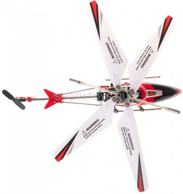 Радиоуправляемый вертолет Syma S107H RED 2.4G с функцией зависания - S107H Радиоуправляемый вертолет Syma S107H RED 2.4G с функцией зависания - S107H