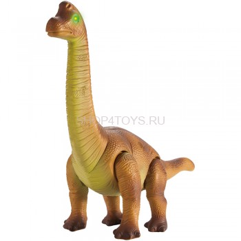 Радиоуправляемый динозавр - Брахиозавр (44 см, коричневый, свет, звук) - 9984 Радиоуправляемый динозавр - Брахиозавр (44 см, коричневый, свет, звук) - 9984