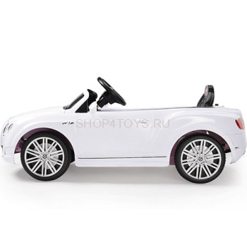 Радиоуправляемый электромобиль Rastar 82100 Bently Continental GTC 12V White - 82100-W Радиоуправляемый электромобиль Rastar 82100 Bently Continental GTC 12V - 8210 - это легкая и удобная в управлении машинка, которая развивает безопасную скорость до 4 км/ч и рекомендуется детям от 2 до 5 лет. 