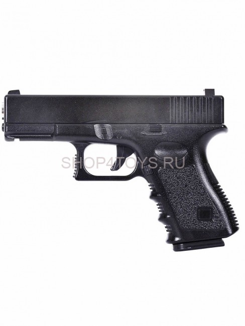 Пистолет металлический Glock 17 (пневматика, 18,5 см) - G.15