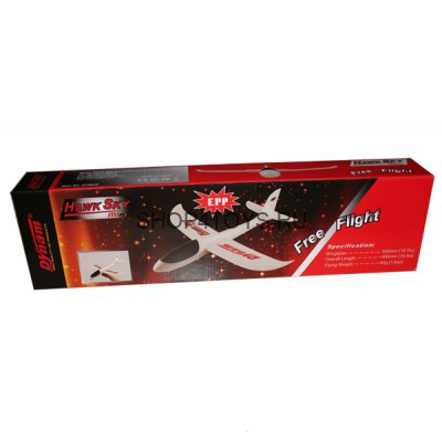 Самолет-планер Dynam Mini hawksky (EPP) RTF - DY8946