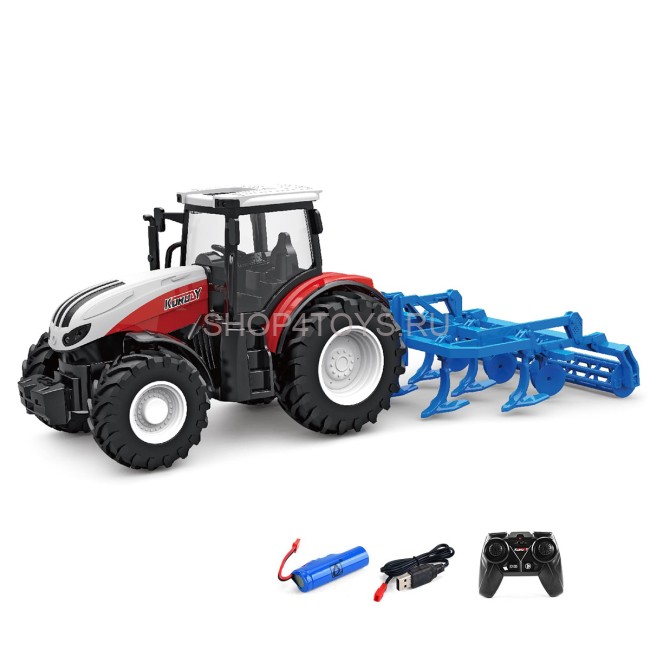 Радиоуправляемый трактор для пахоты полей Huina / KoroDy (свет, акб) - KD6639 Радиоуправляемый трактор для пахоты полей Huina / KoroDy (свет, акб) - KD6639