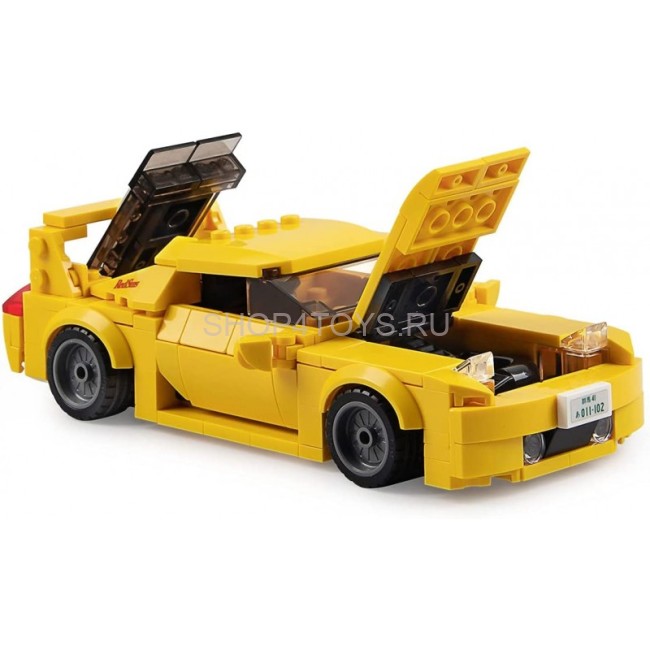 Конструктор CADA автомобиль Mazda FD35 RX-7, 278 элементов - C55013W Конструктор CADA автомобиль Mazda FD35 RX-7, 278 элементов - C55013W