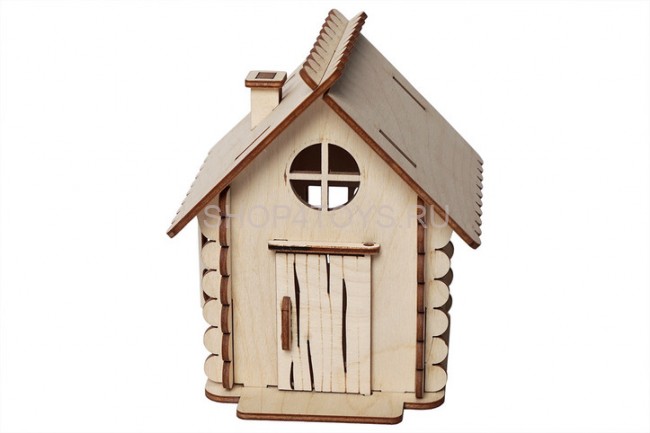 Деревянный конструктор Lemmo Домик маленький - 00-59