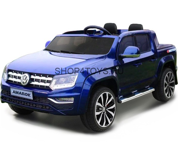 Детский электромобиль Volkswagen Amarok Blue 4WD 2.4G - DMD-298-BLUE Детский электромобиль Volkswagen Amarok Blue 4WD 2.4G - DMD-298-BLUE