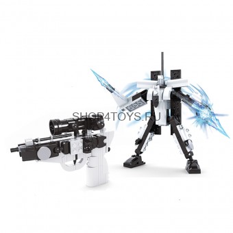 Конструктор 2в1 (робот и пистолет) - 25430 Конструктор 2в1 (робот и пистолет) - 25430