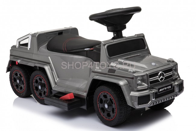 Каталка Mercedes-Benz G63 AMG 6x6 - Silver - SXZ1838