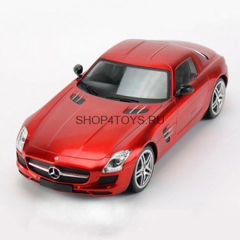 Радиоуправляемая машина MZ Mercedes-Benz SLS Red 1:14 - 2024 Радиоуправляемая модель спортивного автомобиля Mercedes-Benz SLS 1:14. Официально лицензированный кузов с точностью повторяет форму и детали настоящего автомобиля, а всё необходимое для запуска уже включено в комплект
