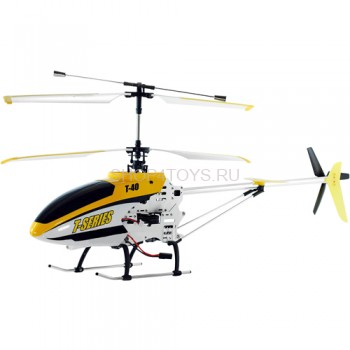 Радиоуправляемый вертолет с видеокамерой MJX R/C Shuttle T40C 2.4G - T40C Радиоуправляемый вертолет с камерой MJX Shuttle T40C/T640C - новая модель большого вертолета, оснащенная цветной видеокамерой и прочным металлическим каркасом. Длина вертолета 81 сантиметр.
