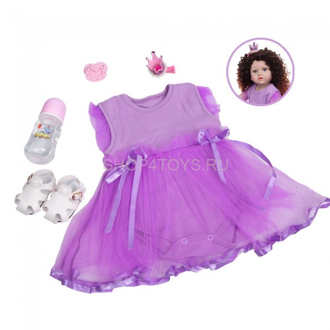 Реборн силиконовая принцесса Изабелла