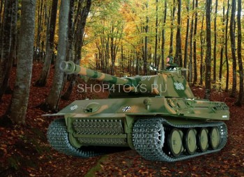 Радиоуправляемый танк Heng Long Panther 1:16 - 3819-1 PRO Радиоуправляемая модель немецкого среднего танка "Пантера" (дымовыми эффектами).