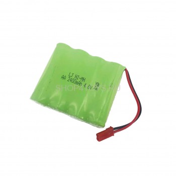 Аккумулятор Ni-Mh 4.8V 2400 mAh (разъем JST) - NIMH-48F-2400-JST Аккумулятор Ni-Mh 4.8V 2400 mAh (разъем JST) - NIMH-48F-2400-JST