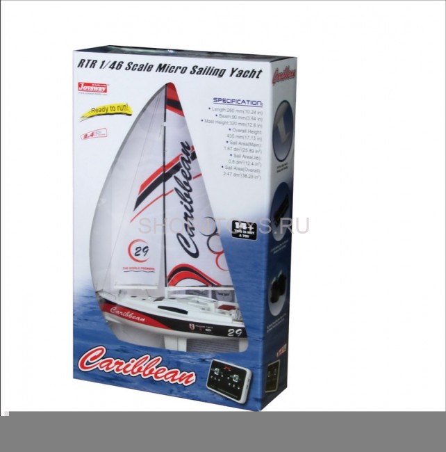 Радиоуправляемая яхта Joysway Caribbean RTR 2.4G - JS8802 Радиоуправляемая яхта Joysway Caribbean RTR 2.4G - JS8802