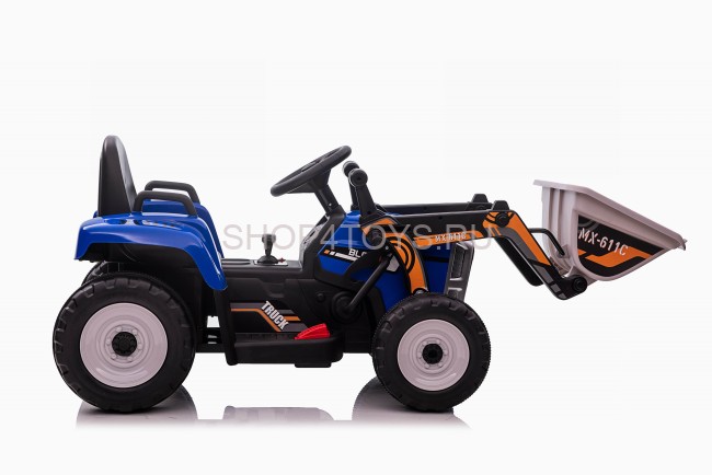 Детский электромобиль XMX трактор с ковшом (синий, EVA, пульт, 12V) - XMX611U-BLUE Детский электромобиль XMX трактор с ковшом (синий, EVA, пульт, 12V) - XMX611U-BLUE
