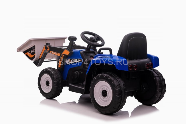 Детский электромобиль XMX трактор с ковшом (синий, EVA, пульт, 12V) - XMX611U-BLUE Детский электромобиль XMX трактор с ковшом (синий, EVA, пульт, 12V) - XMX611U-BLUE