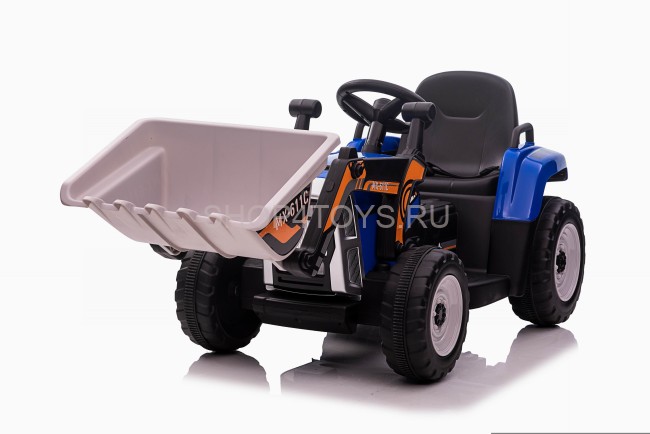 Детский электромобиль XMX трактор с ковшом (синий, EVA, пульт, 12V) - XMX611U-BLUE Детский электромобиль XMX трактор с ковшом (синий, EVA, пульт, 12V) - XMX611U-BLUE