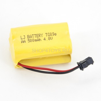Аккумулятор Ni-Cd 4.8V 500 mAh AA для автомодели YED8881 Аккумулятор Ni-Cd 4.8V 500 mAh AA для автомодели YED8881