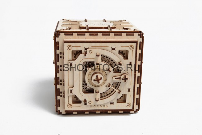 Деревянный 3D конструктор Ugears "Сейф" - 70011