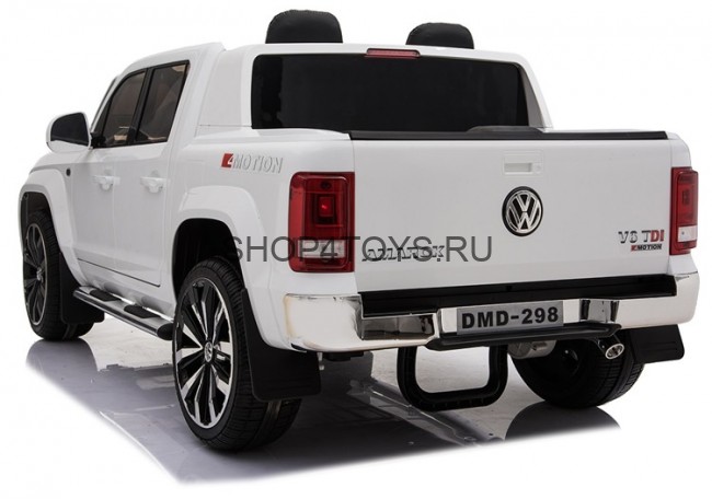 Детский электромобиль Volkswagen Amarok White 4WD 2.4G - DMD-298