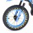 Детский кроссовый электромотоцикл Qike TD Blue 6V - QK-3058-BLUE