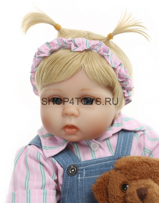 Реборн силиконовая блондинка Ляля Реборн силиконовая блондинка Ляля