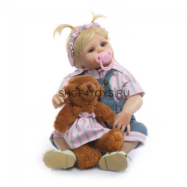 Реборн силиконовая блондинка Ляля Реборн силиконовая блондинка Ляля