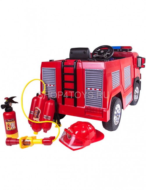 Электромобиль - пожарная машина с игровым набором - SX1818 Электромобиль - пожарная машина с игровым набором - SX1818