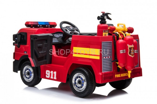 Электромобиль - пожарная машина с игровым набором - SX1818 Электромобиль - пожарная машина с игровым набором - SX1818