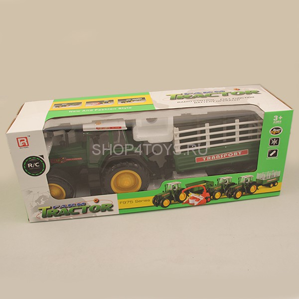Радиоуправляемый трактор с прицепом RUI FENG - F975-3