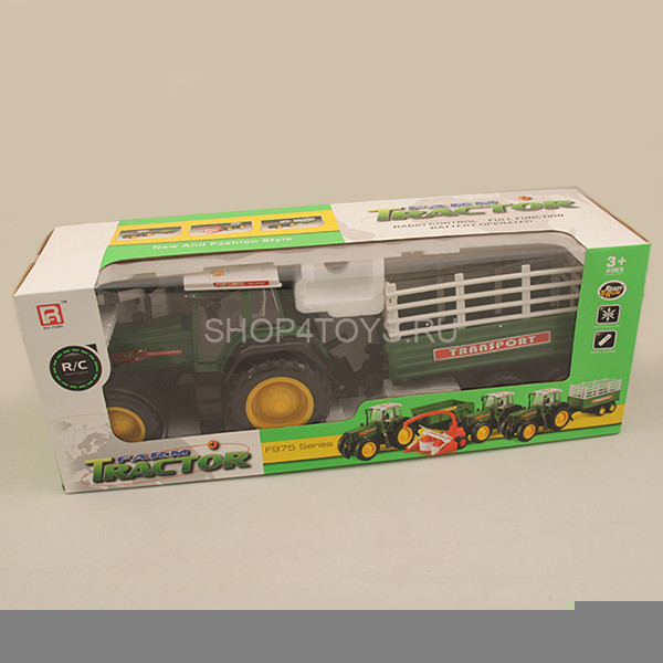 Радиоуправляемый трактор с прицепом RUI FENG - F975-3