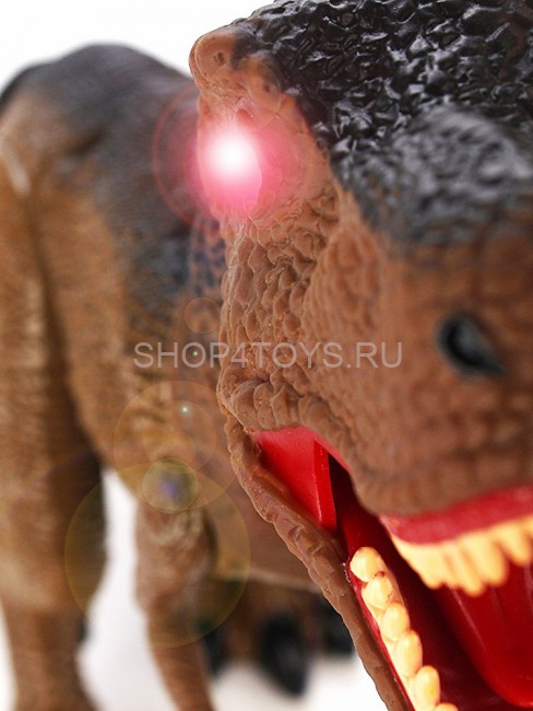 Радиоуправляемый динозавр Тираннозавр (52 см, свет, звук, акк+зу) - RS6123А Радиоуправляемый динозавр Тираннозавр (52 см, свет, звук, акк+зу) - RS6123А