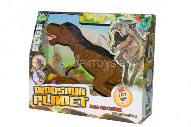 Радиоуправляемый динозавр Тираннозавр (52 см, свет, звук, акк+зу) - RS6123А Радиоуправляемый динозавр Тираннозавр (52 см, свет, звук, акк+зу) - RS6123А
