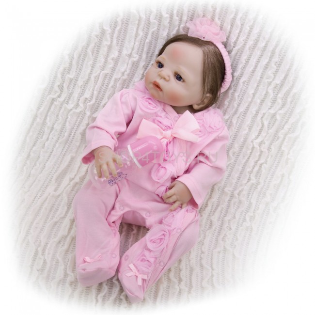 Реборн с силиконовым телом Лаура