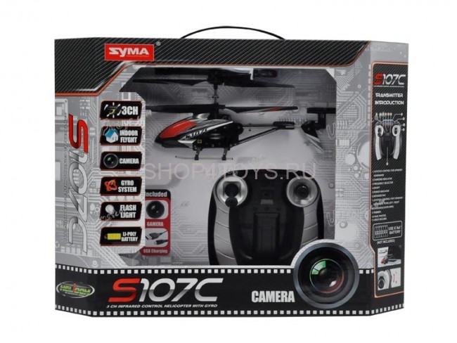 Радиоуправляемый вертолет S107C с видеокамерой - S107C Радиоуправляемый вертолет S107C с видеокамерой - S107C