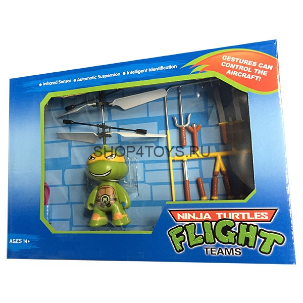 Радиоуправляемая игрушка - вертолет Ninja Turtles Черепашки Ниндзя - 918 Радиоуправляемая игрушка - вертолет Ninja Turtles Черепашки Ниндзя - 918