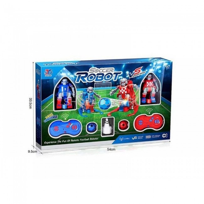 Радиоуправляемые роботы-футболисты Junteng (2 робота + футбольное поле) 2.4G - JT9911 Радиоуправляемые роботы-футболисты Junteng (2 робота + футбольное поле) 2.4G - JT9911