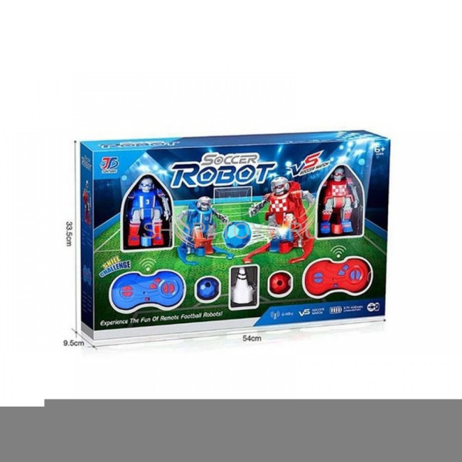 Радиоуправляемые роботы-футболисты Junteng (2 робота + футбольное поле) 2.4G - JT9911 Радиоуправляемые роботы-футболисты Junteng (2 робота + футбольное поле) 2.4G - JT9911