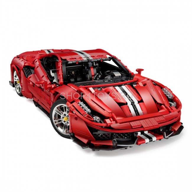 Конструктор CADA Ferrari 488, 3187 деталей - C61043W Конструктор CADA Ferrari 488, 3187 деталей - C61043W