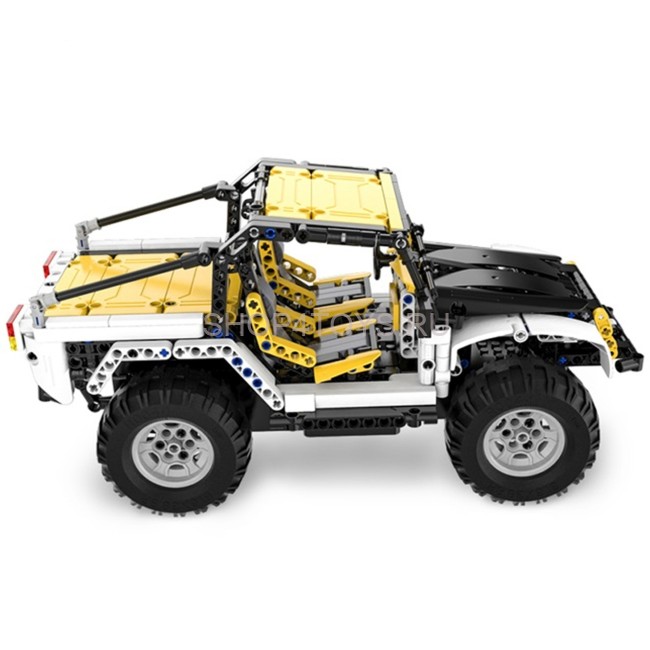 Радиоуправляемый конструктор CaDa внедорожник Jeep Wranger Pioneer, 542 элемента - C51045W Радиоуправляемый конструктор CaDa внедорожник Jeep Wranger Pioneer, 542 элемента - C51045W