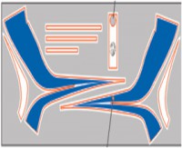 Набор наклеек MD500 Art-tech 45031