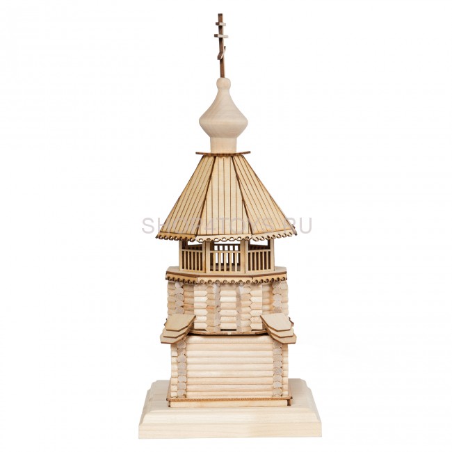 Конструктор из дерева "Часовня" с инструментами - K01N Конструктор из дерева "Часовня" с инструментами - K01N
